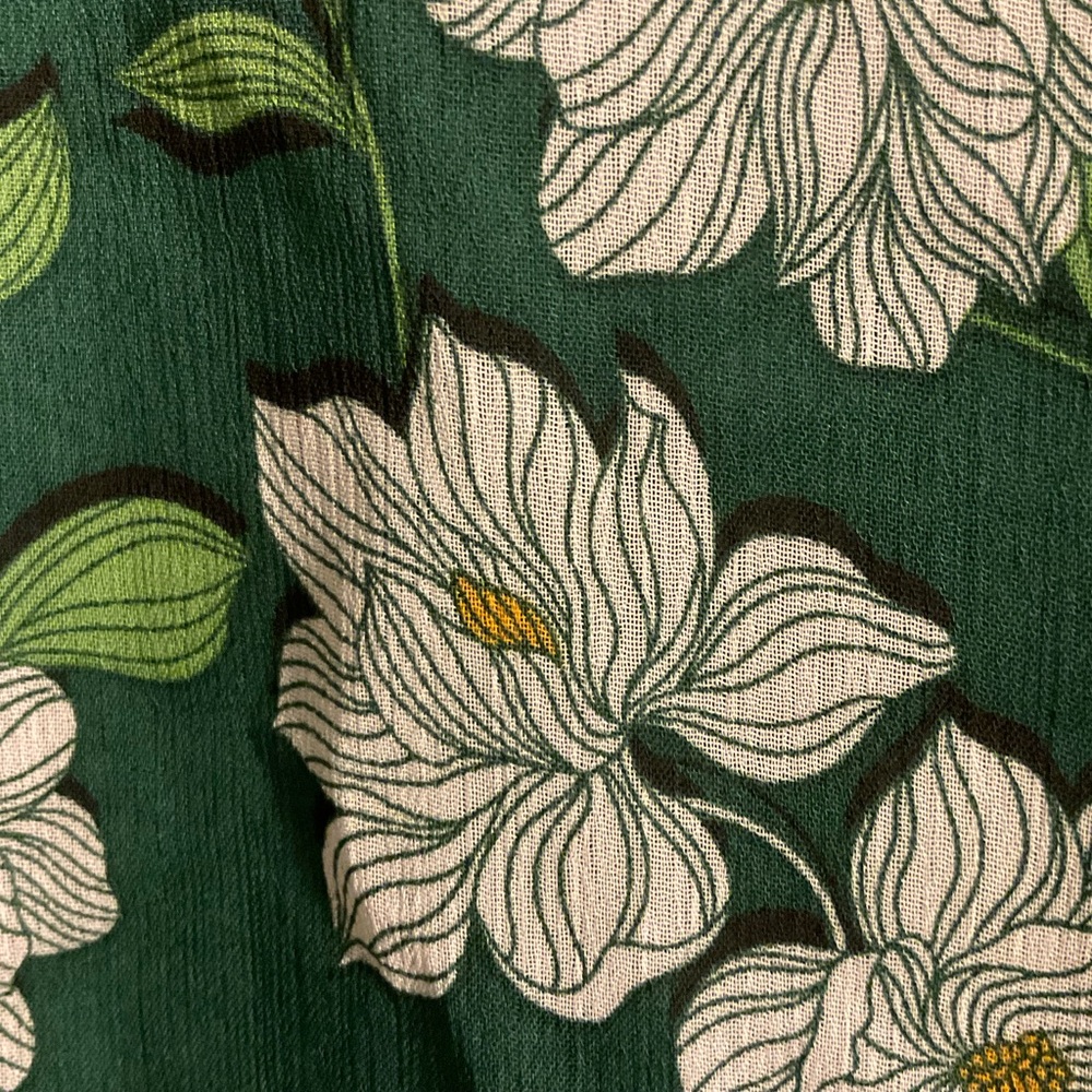 Draper James Smocked Woven Top/Blouse - Picture 9 of 12